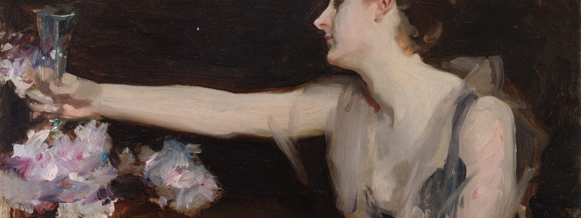A impressionante nova exposição de John Singer Sargent no Metropolitan Museum of Art revela que há muito mais em *Madame X* do que apenas aquela alça infame.  

(Alternativa ligeiramente mais livre, mantendo o tom do original:  
A deslumbrante nova exposição do Metropolitan sobre John Singer Sargent mostra que *Madame X* vai muito além daquela famosa alça escandalosa.)  

Observação: Optei por “alça” em vez de “tira” ou “tirante”. Se o contexto for para Portugal, pode-se ajustar para “a correia infame”. O termo “infame” carrega o tom de escândalo, mas “famosa alça escandalosa” reforça ainda mais a ideia de polêmica, caso desejado.