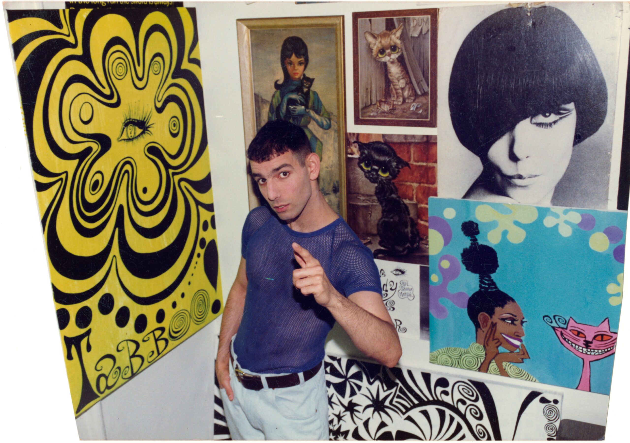 19.20Tabboo20for20ID20Magazine20photoshoot20in20apartment20New20York20NY20photograph20by20Mr.20Leonard20199120Photograph20420x205.7520in_Courtesy20Gordon20Robichaux20NY20and20KARMA