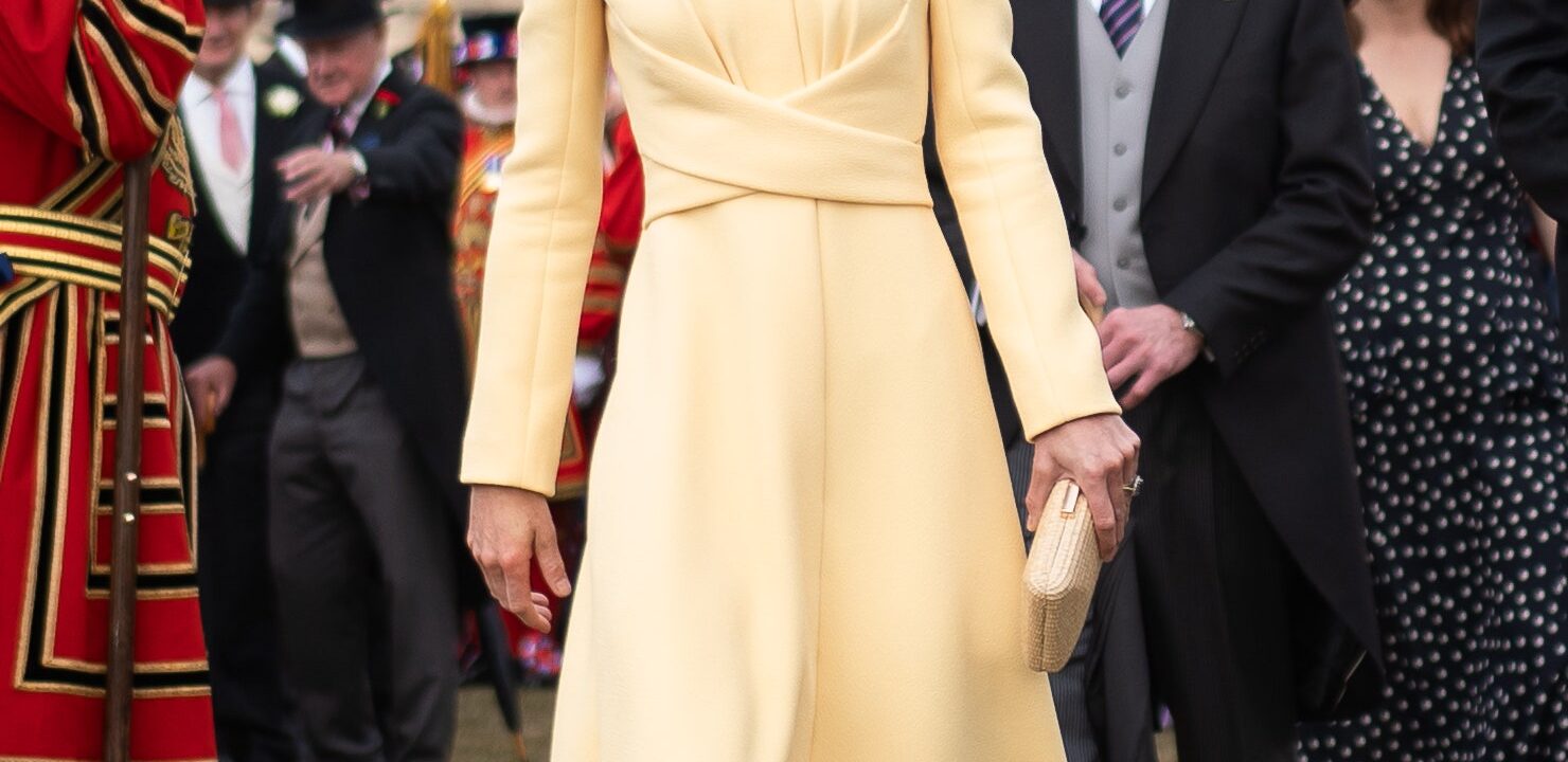 Kate Middleton adds her personal touch to this summer's hottest color trend.  

(Note: The original text is already quite concise and natural, so the revision maintains the same meaning while slightly smoothing out the
