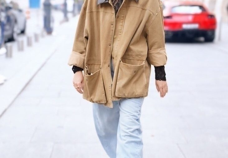 Emma Watson wears budget-friendly coats in Paris.