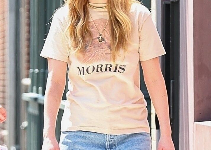 Jennifer Lawrence is rocking the surfer dude look, even without a beach in sight.