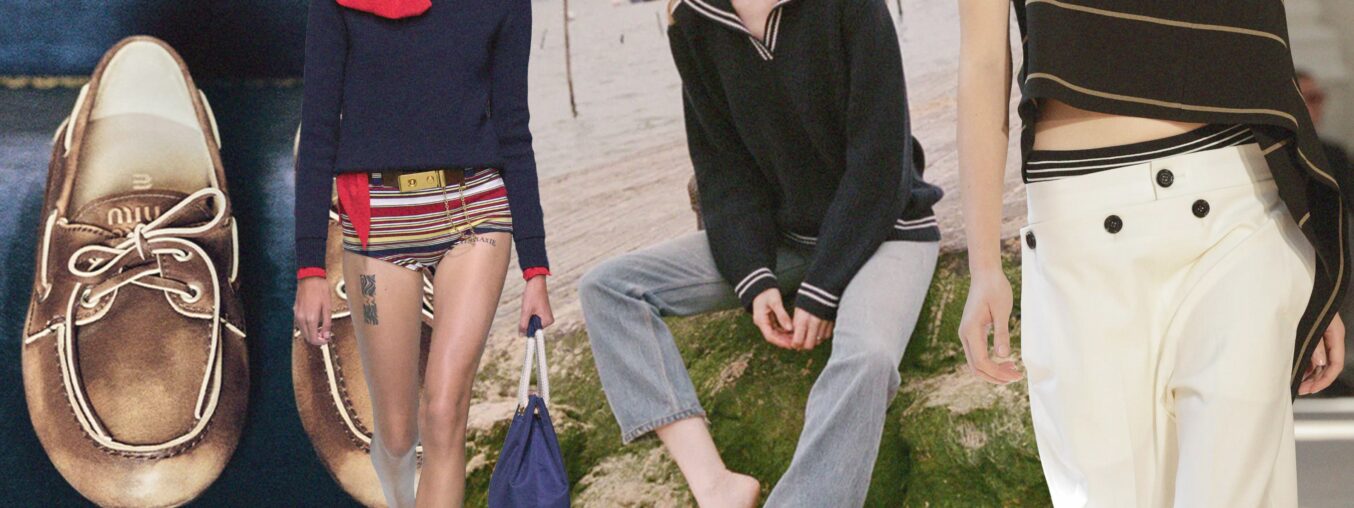 Summer calls for effortless nautical style, whether you're on land or at sea.
