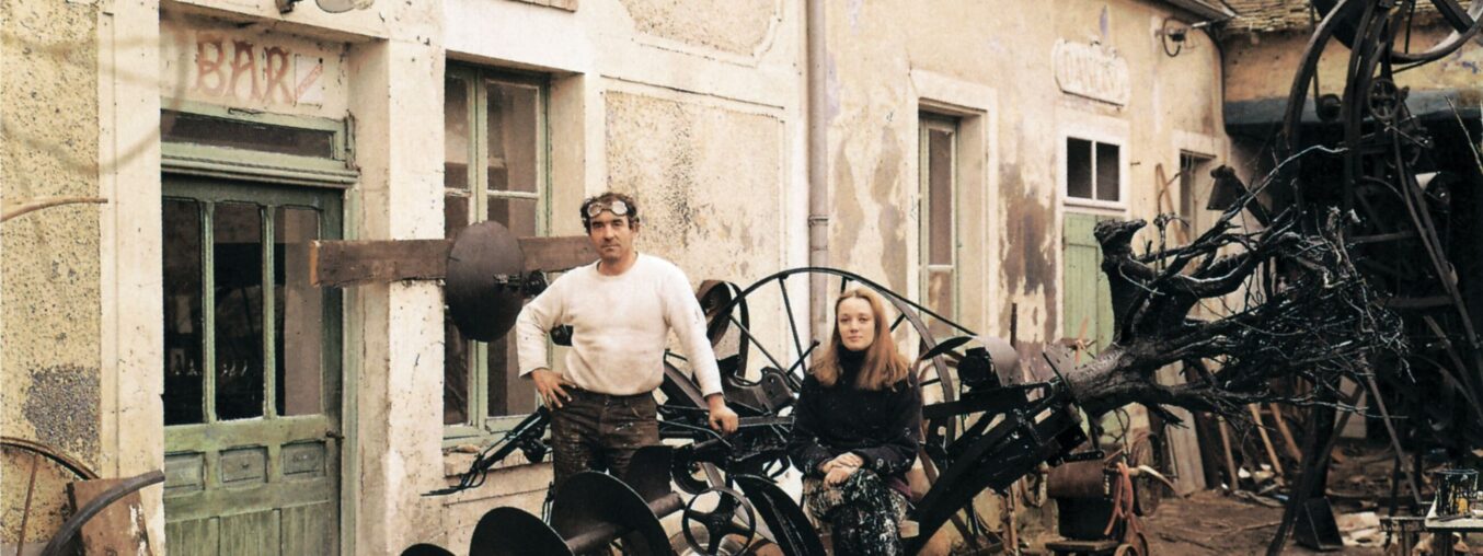 The creative energy of art world duo Niki de Saint Phalle and Jean Tinguely takes center stage in Somerset.  

(Note: I kept the meaning intact while making the language more natural and