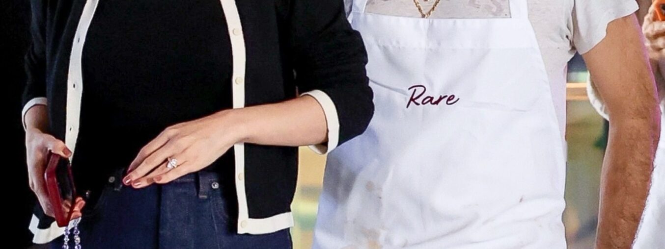Selena Gomez and Benny Blanco embrace Italian romance in stylish Dolce Vita outfits while making tiramisu together.