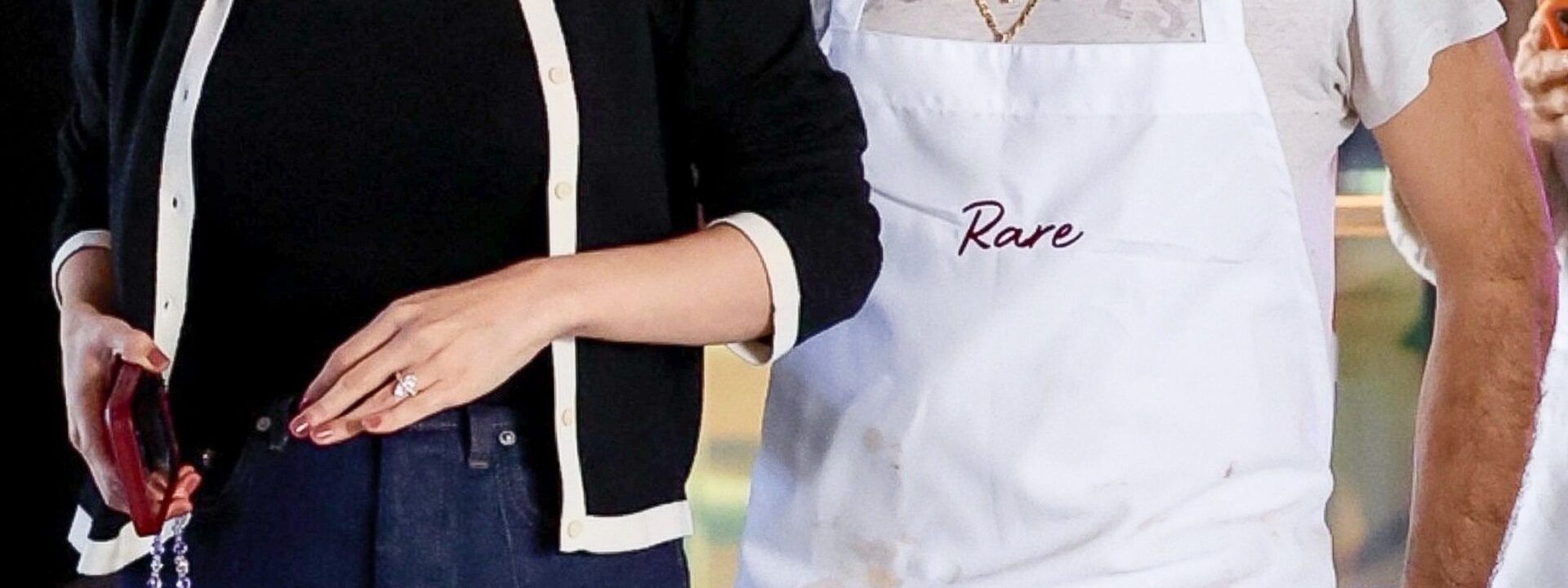 Selena Gomez and Benny Blanco embrace Italian romance in stylish Dolce Vita outfits while making tiramisu together.