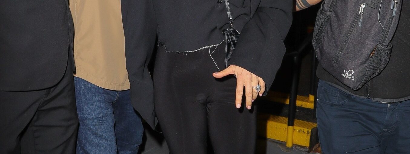 Of course Lady Gaga is a fan of the summer goth trend.