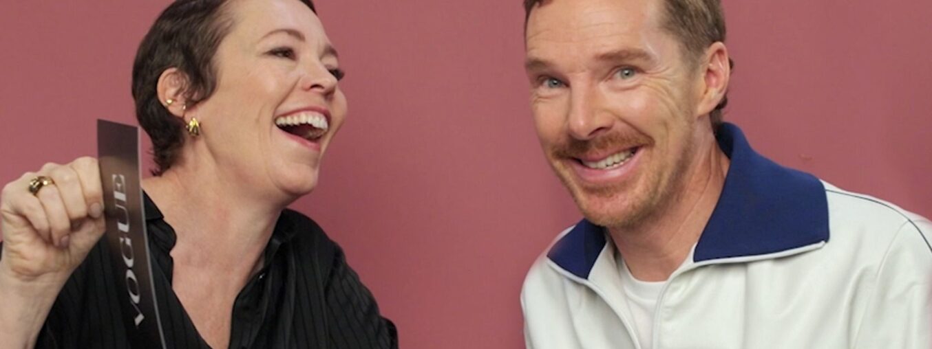 Olivia Colman and Benedict Cumberbatch of 'The Roses' discuss hyperbaric chambers and karaoke in the new 'Off the Cuff' episode.