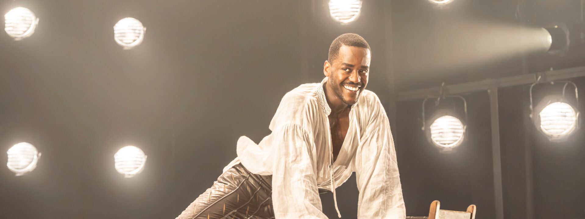 Ncuti Gatwa on Playing a Seductive Christopher Marlowe in the West End's 'Born With Teeth'