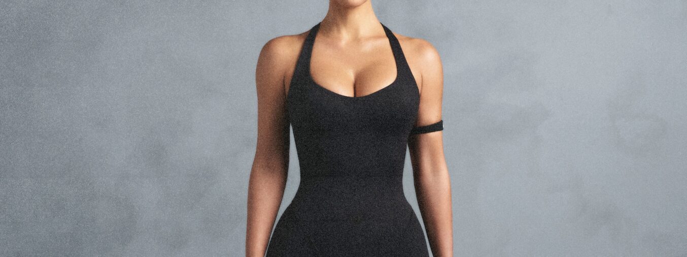 Kim Kardashian unveils NikeSkims and reveals her favorite workout, exercise playlist, and must-have gym items.