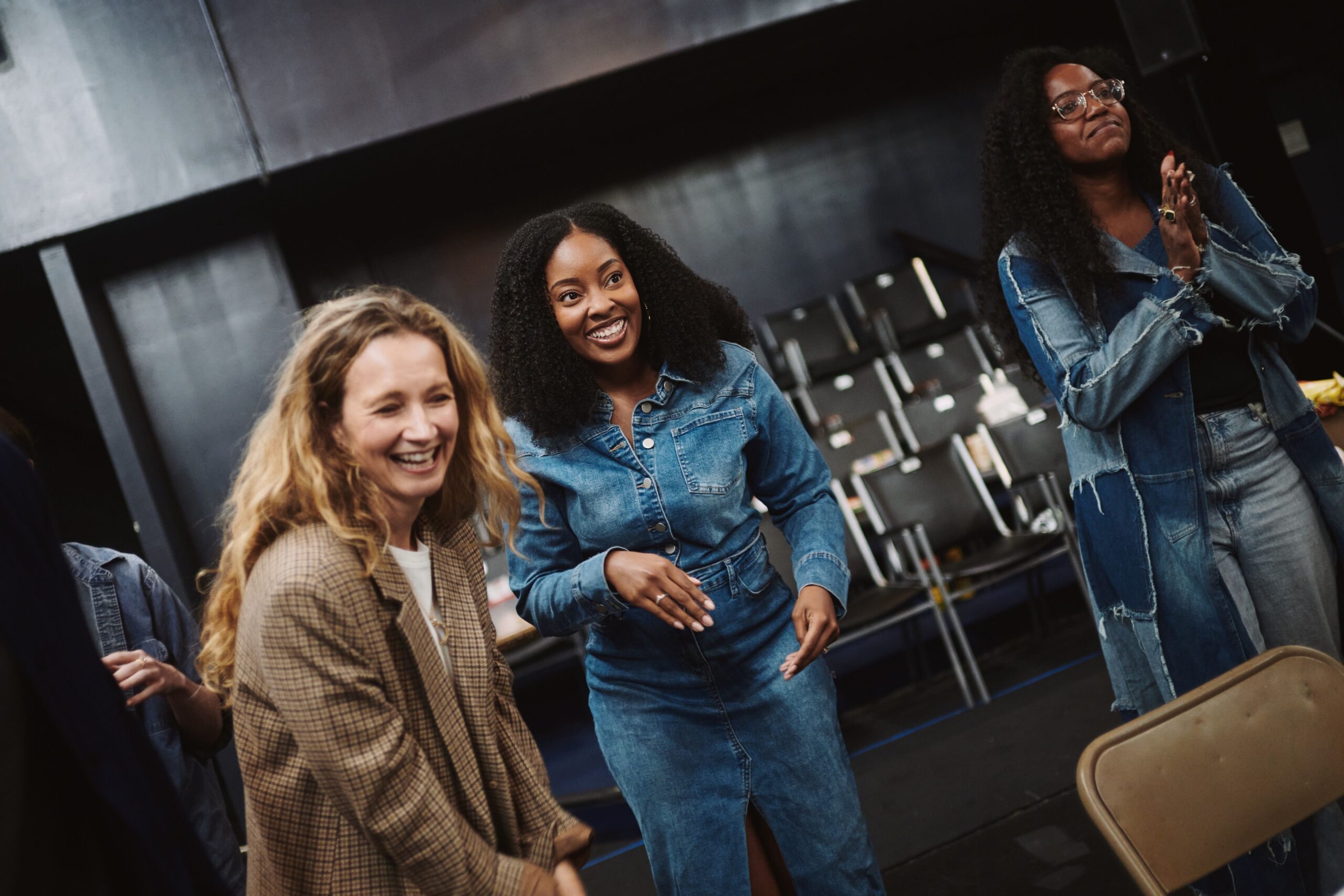 Bess20Wohl20Kayla20Davion20and20Whitney20White20at20the20First20Rehearsal20for20Liberation20C2A920Valerie20Terranova201