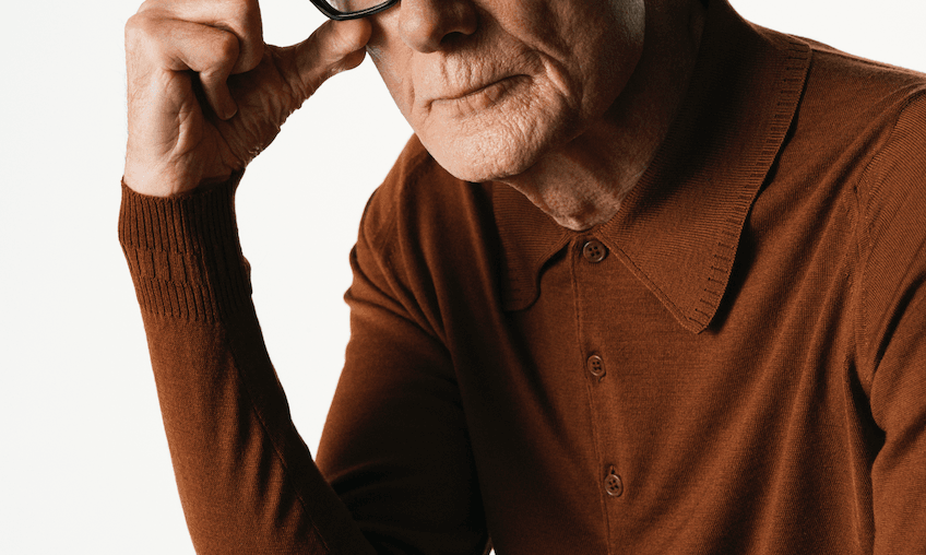 Bill Nighy on the Importance of Good Trousers, Awful Advice, and His Passion for Knitwear