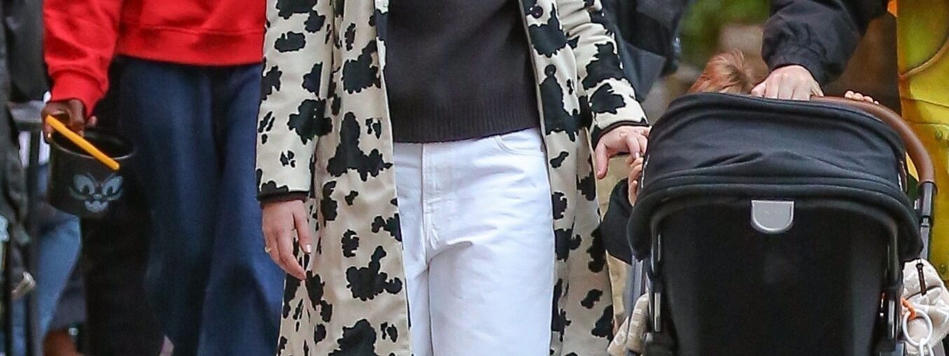 Jennifer Lawrence's cow print Halloween costume might just be on to something.