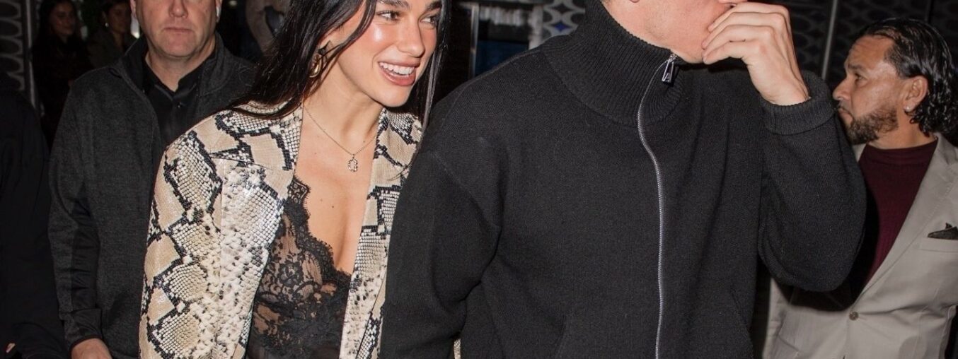 Dua Lipa and Callum Turner have a date night reminiscent of the Biebers.