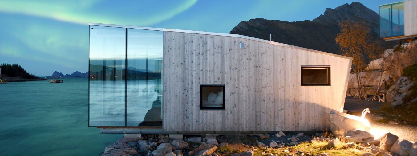 Want to see the Northern Lights away from the crowds? Visit one of these private island retreats in Norway.