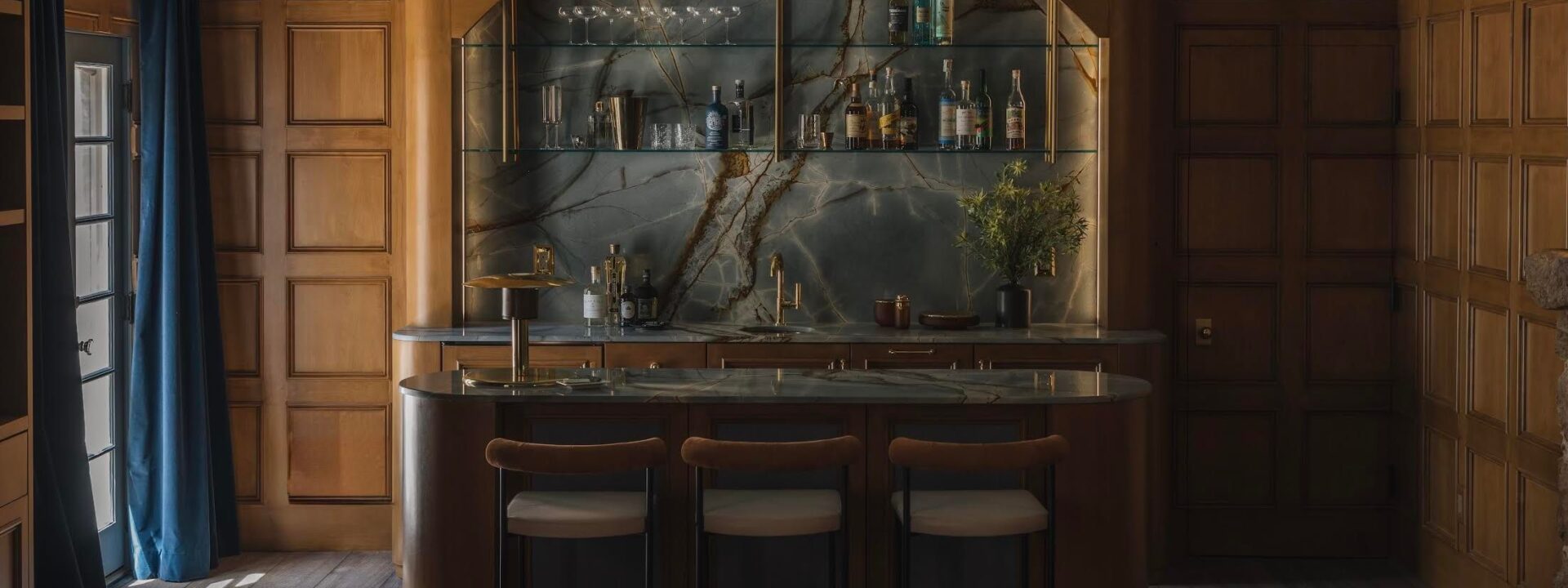 Wood-paneled walls are making a comeback, and they feel just right for today.