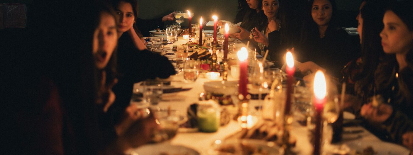 This New York City Iftar dinner featured an orange blossom cake and sparked creative inspiration.