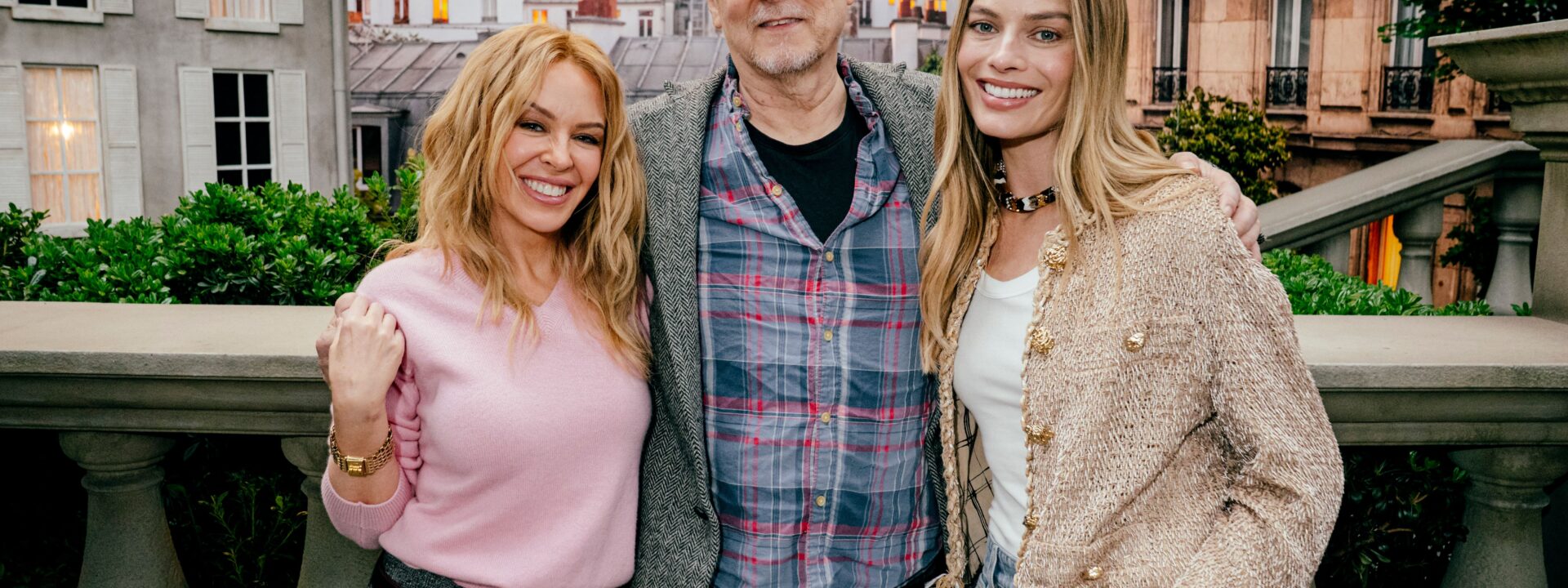 Margot Robbie channels Kylie Minogue's iconic style for Chanel.