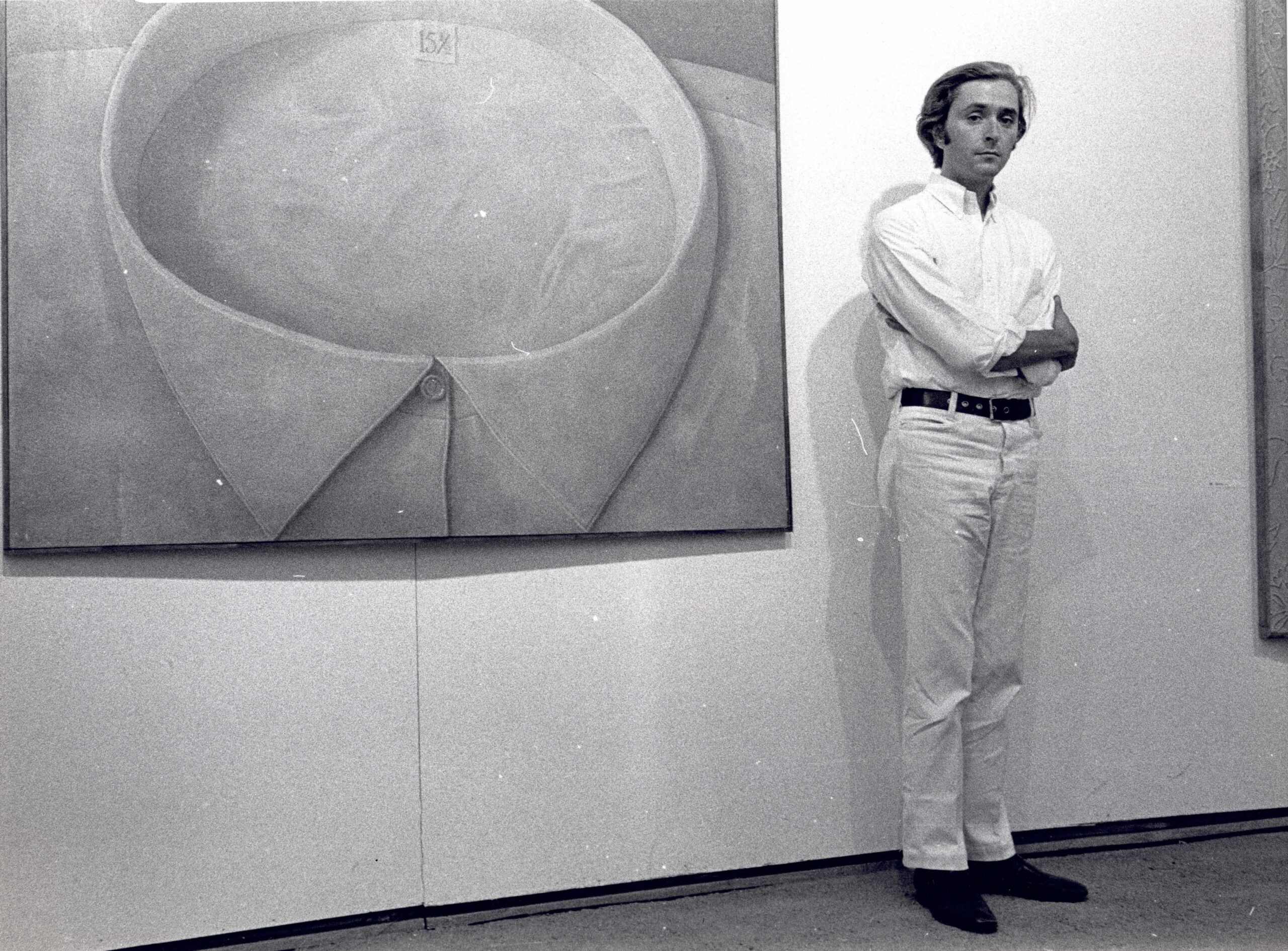 Domenico20Gnoli20in20front20of20Tour20de20Cou201520120220196620Documenta20420Kassel20June201968