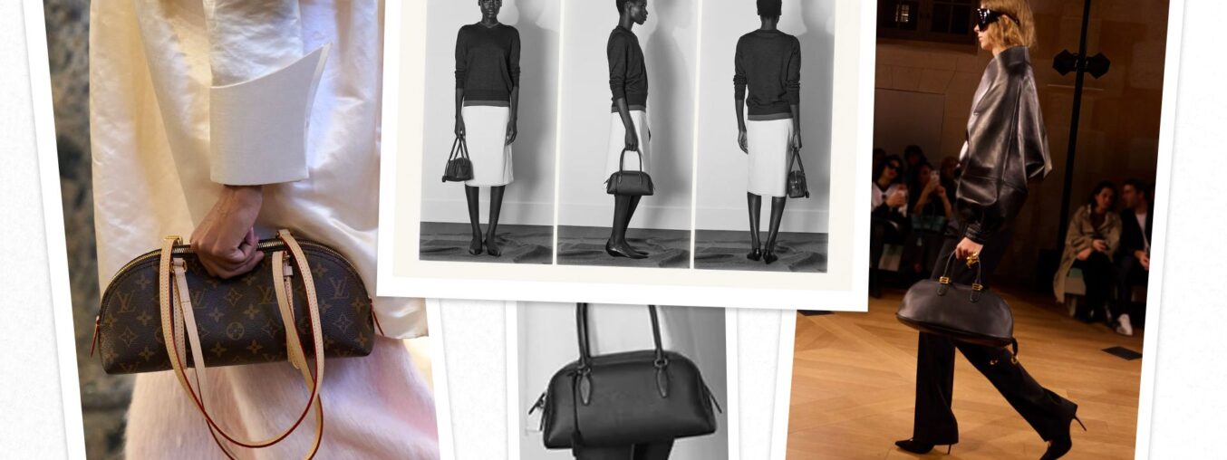 Move over, totes—this spring's must-have bag is the bowling bag.