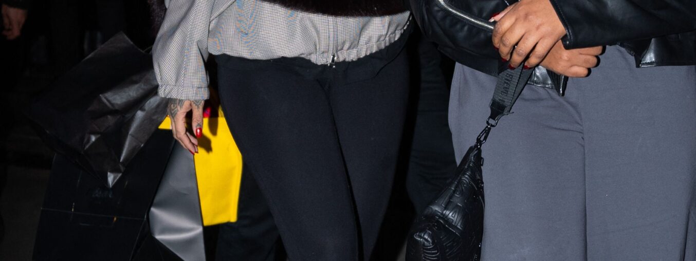 Here's what Rihanna wears to party all night in Paris.