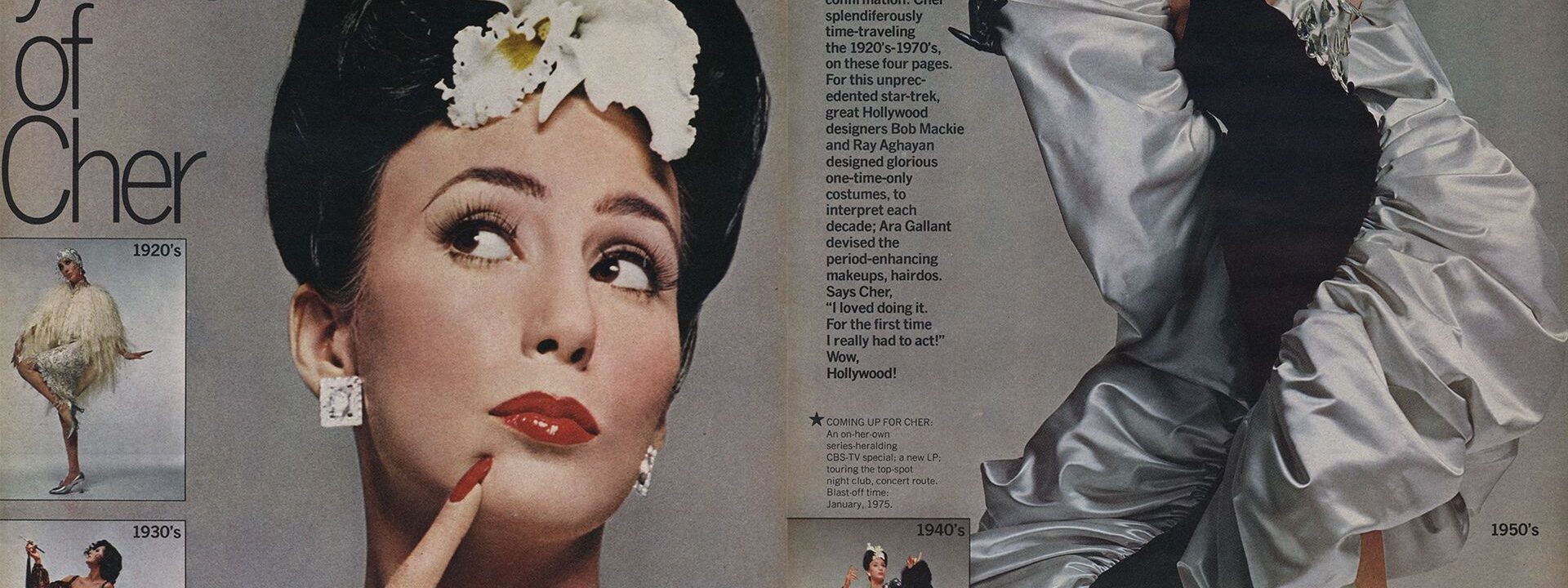 From the archives: We took a look back at Cher’s most iconic fashion moments.