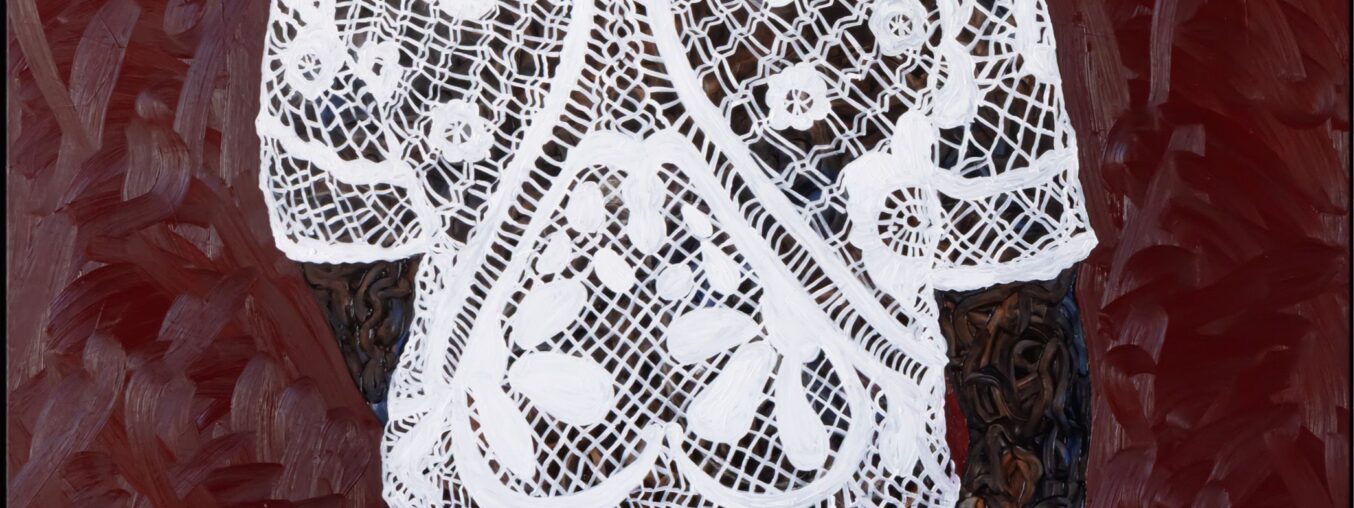 Amoako Boafo drew inspiration from Venice’s rich artistic history for his first solo exhibition in Italy.