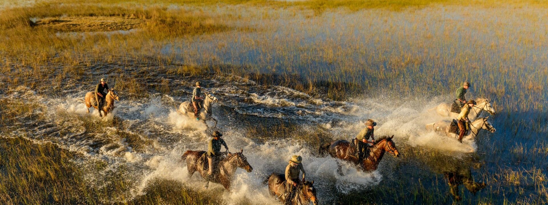 The best way to go on a safari and truly connect with wildlife and nature is on horseback.