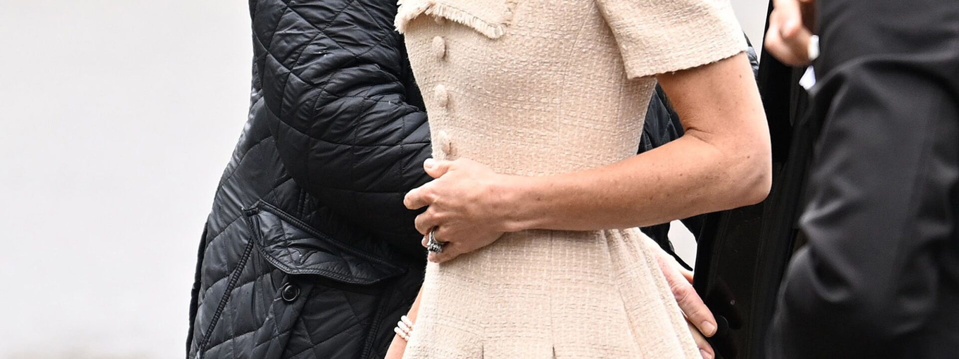Kate Middleton’s blush pink dress was a perfect example of how to dress as a royal wedding guest.