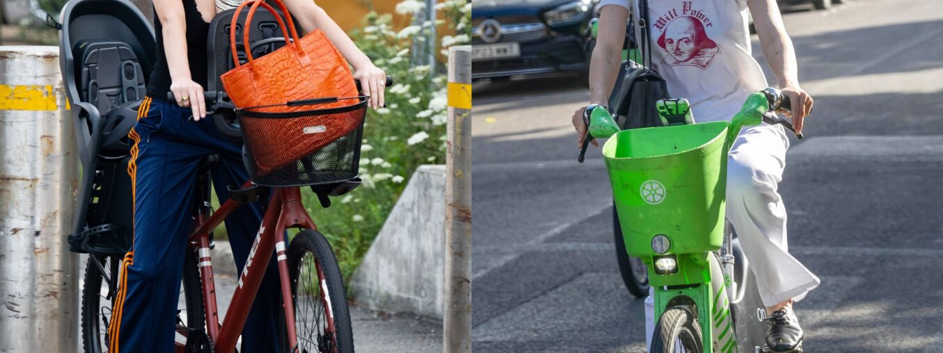 Shop celebrity-inspired summer bike outfits.