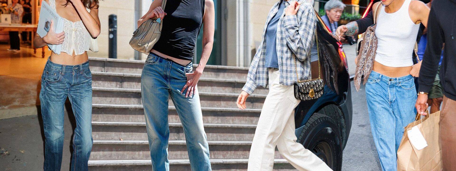 Here are 9 celebrity-inspired denim outfits to try.