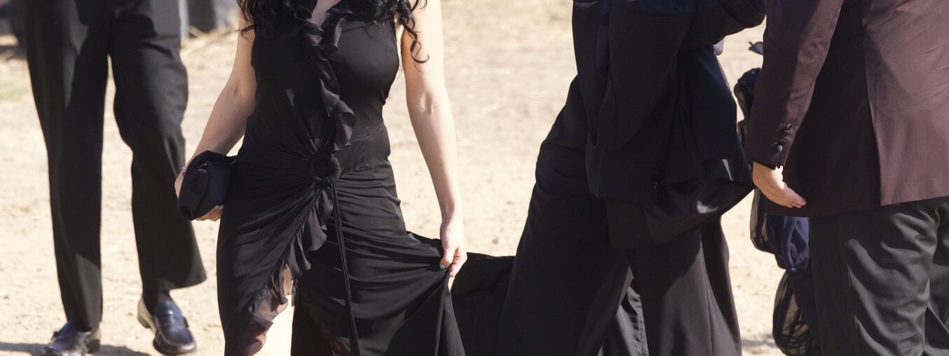 Charli XCX and George Daniel show that dressing for a wedding doesn’t mean giving up your personal style.