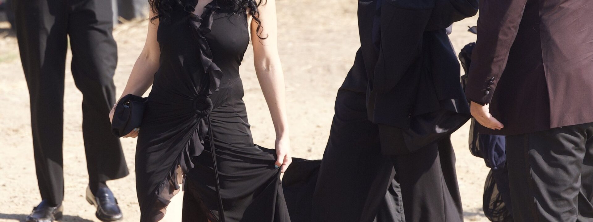 Charli XCX and George Daniel show that dressing for a wedding doesn’t mean giving up your personal style.