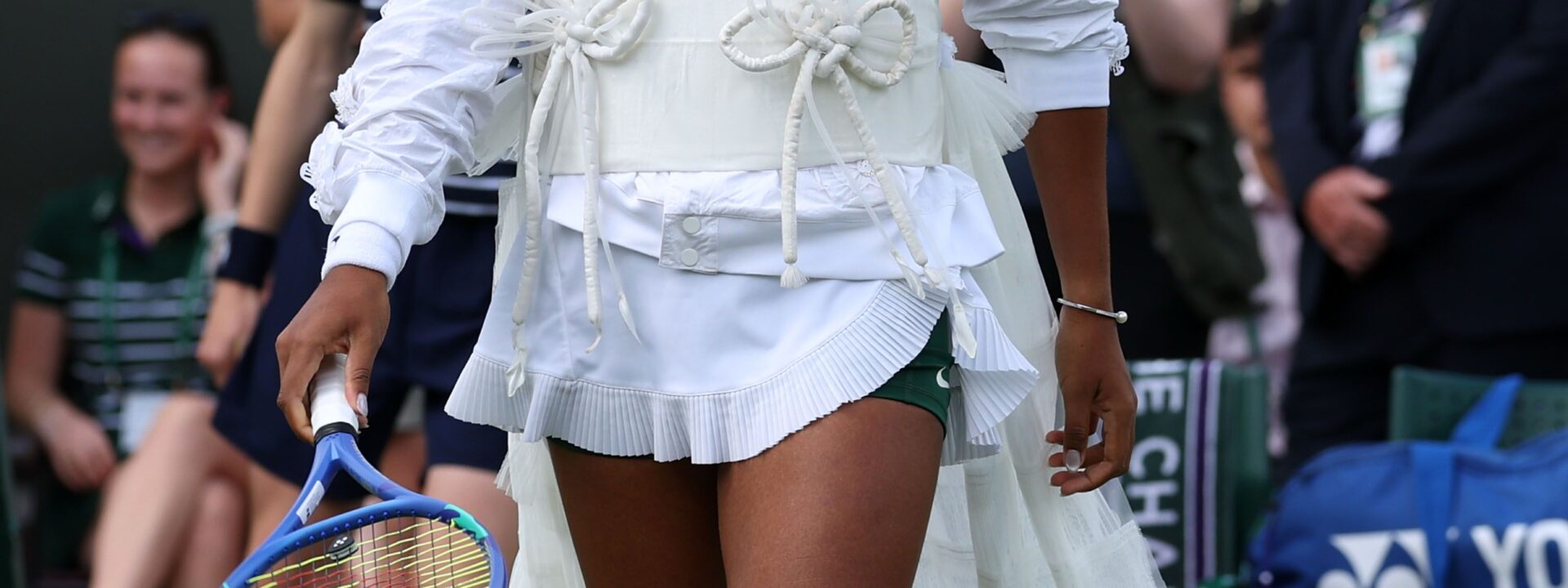 The tennis walk-on look is the hottest new style in sports right now.
