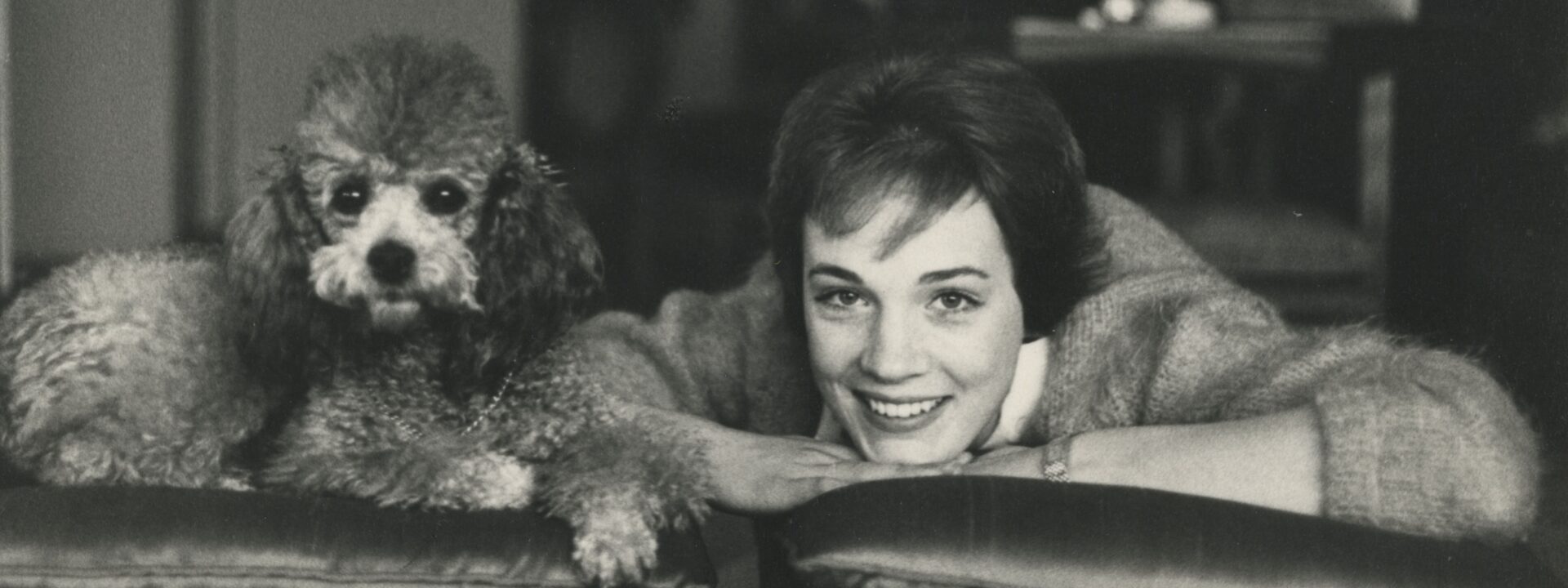 Julie Andrews and Emma Walton Hamilton share stories about the many dogs that have been part of their lives.