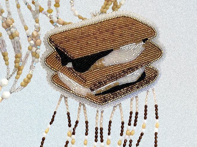 Ken Williams Jr. is a beadwork artist with a deliciously unique perspective.