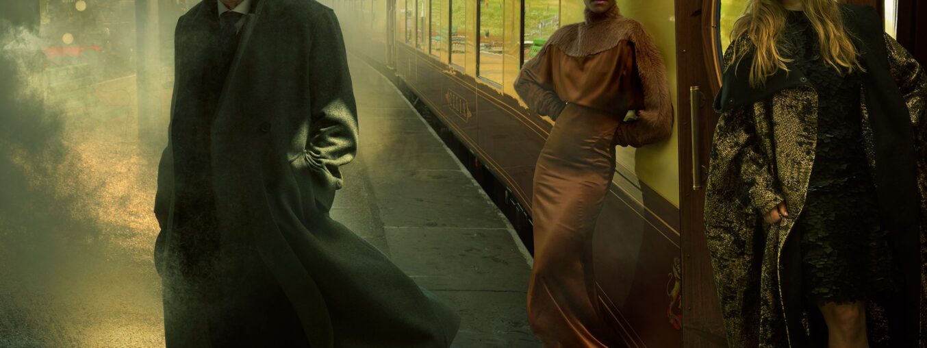 The stars of London’s West End are boarding a stylish train, reimagined by Baz Luhrmann and Catherine Martin, for a luxurious fashion journey.