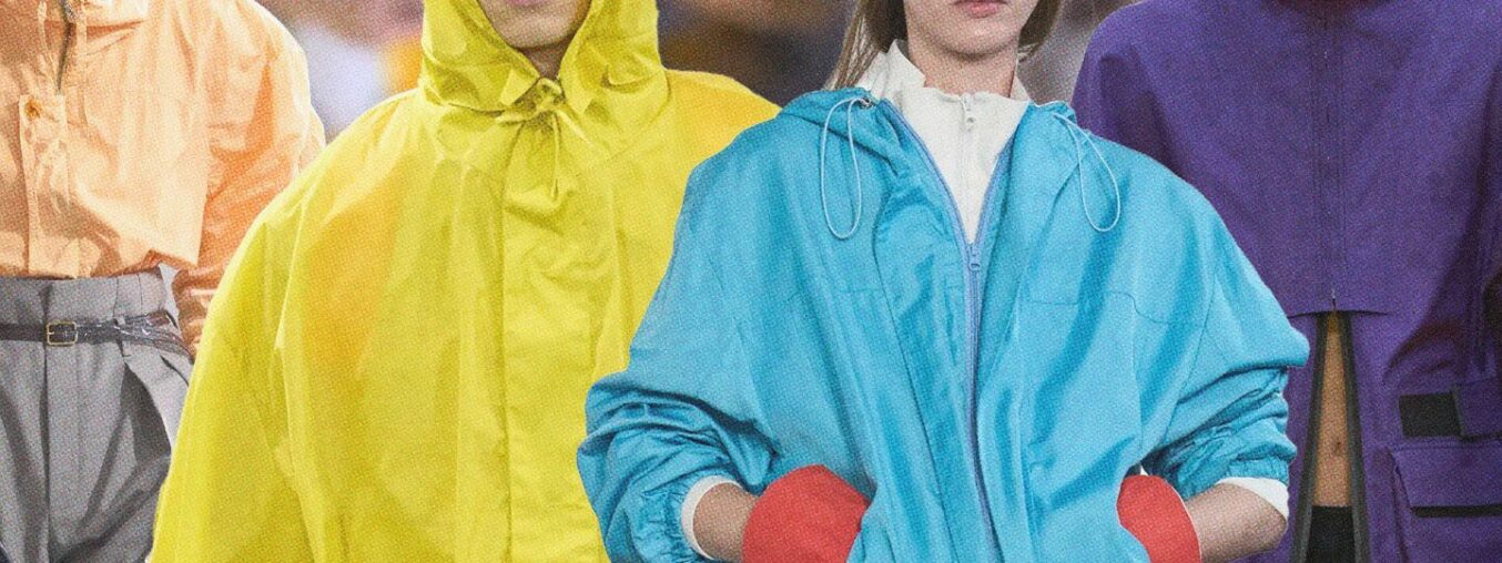 All I want this fall is a saucy little windbreaker.
