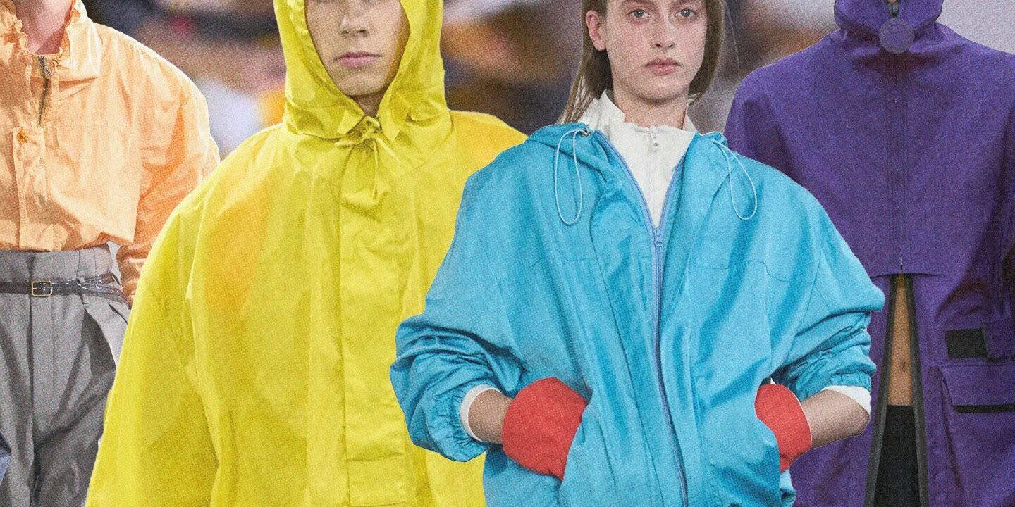 All I want this fall is a saucy little windbreaker.