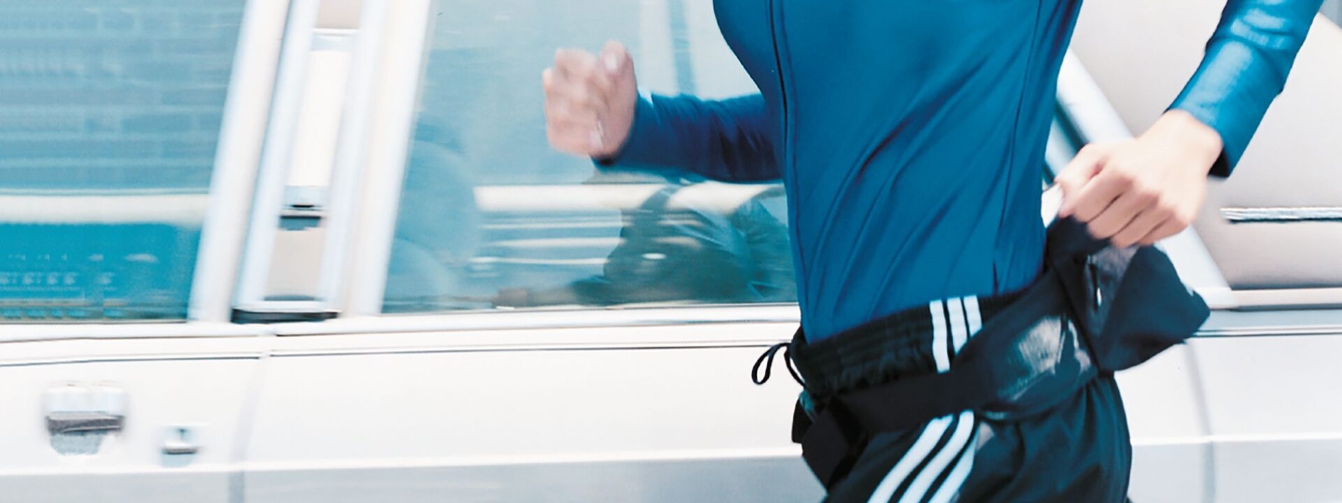 Ironically, life improved once I took up running.