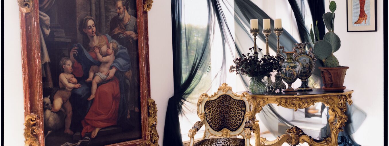 From the Archives: A Look Inside Stefano Gabbana and Domenico Dolce's Glamorous Milan Apartment