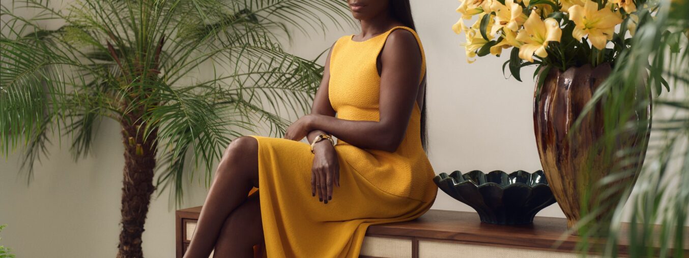 Venus Williams's new Crate & Barrel collection draws inspiration from tennis and Milanese design.