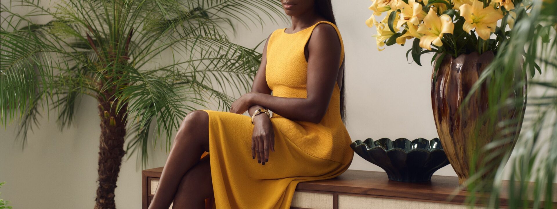 Venus Williams's new Crate & Barrel collection draws inspiration from tennis and Milanese design.