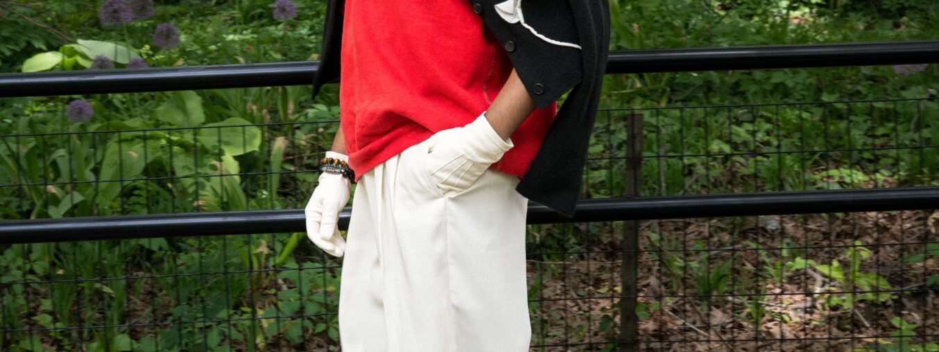 You don't have to be a woman to dress in a 'ladylike' way.