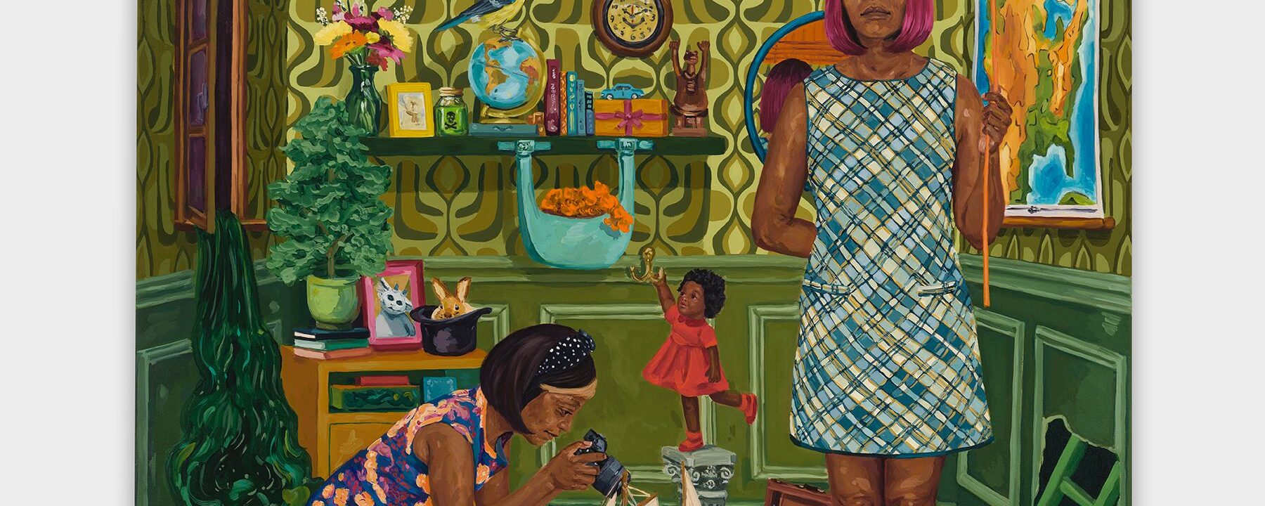 At Lévy Gorvy Dayan, Wangari Mathenge assembles the pieces of a self.