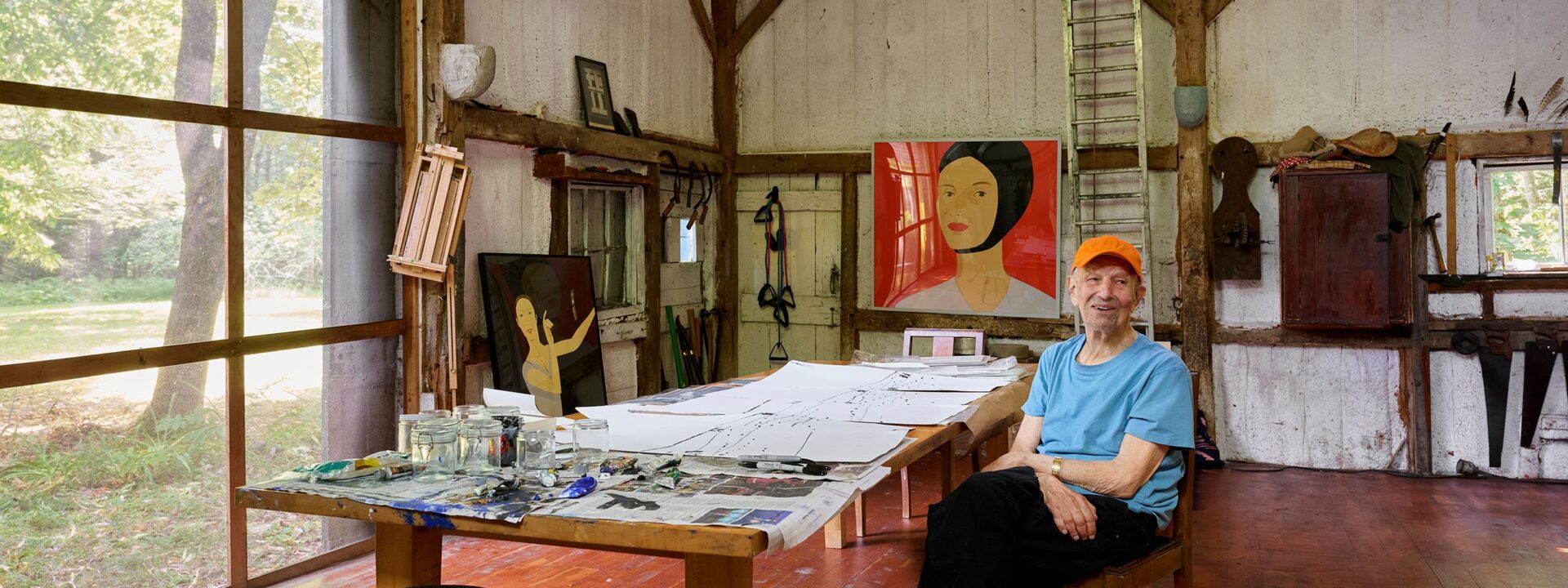 A Visit with Alex Katz, the 99-Year-Old Artist Who Never Stops