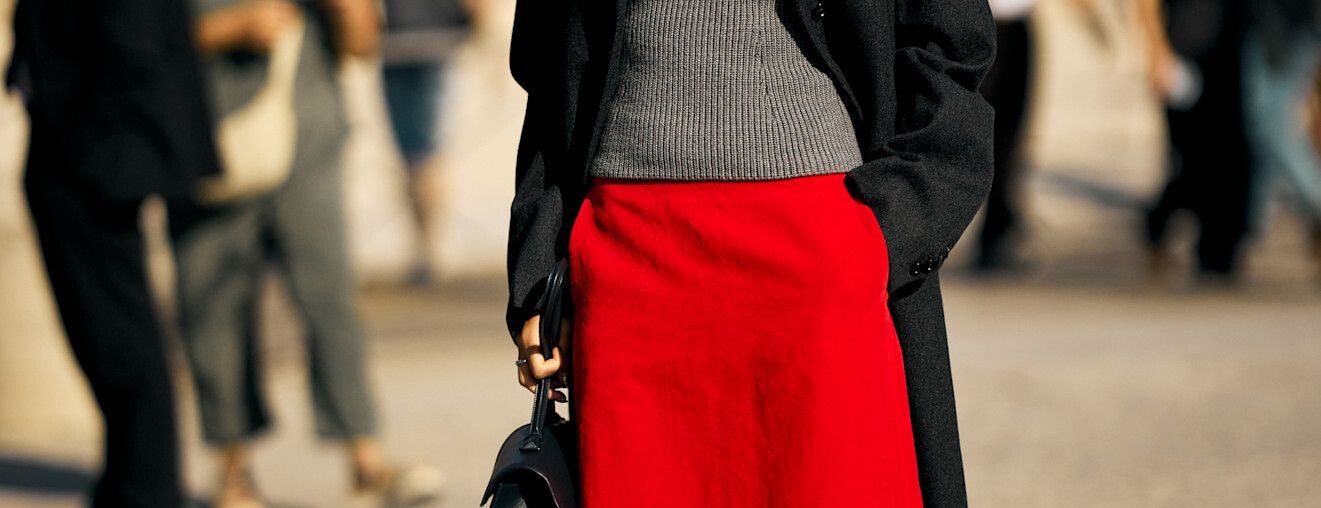 The Shoe and Skirt Combo Taking Over Street Style This Month