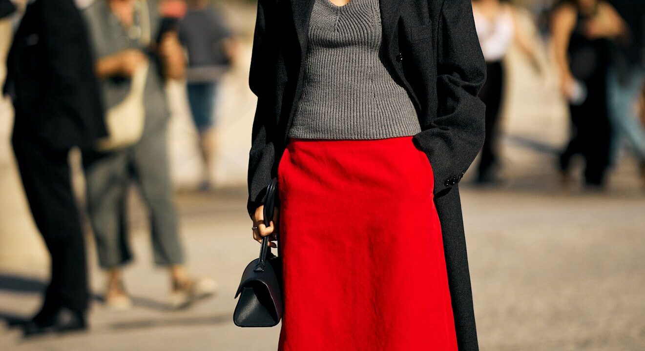 The Shoe and Skirt Combo Taking Over Street Style This Month