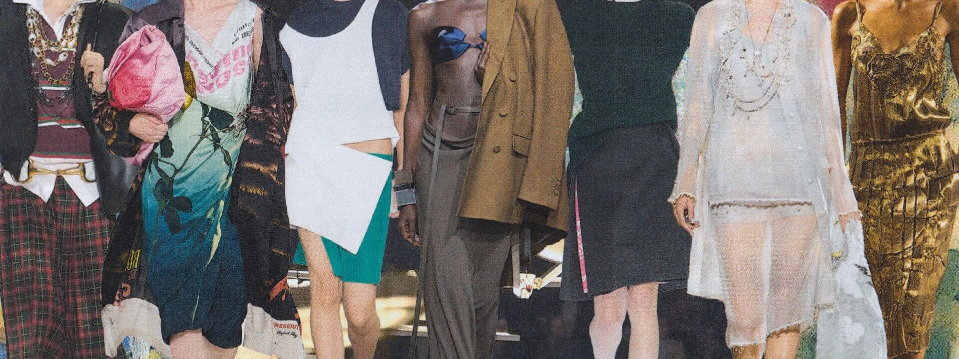 The top trends of the Spring 2027 ready-to-wear season include maxi skirts, bra tops, and a kind of offbeat glamour.