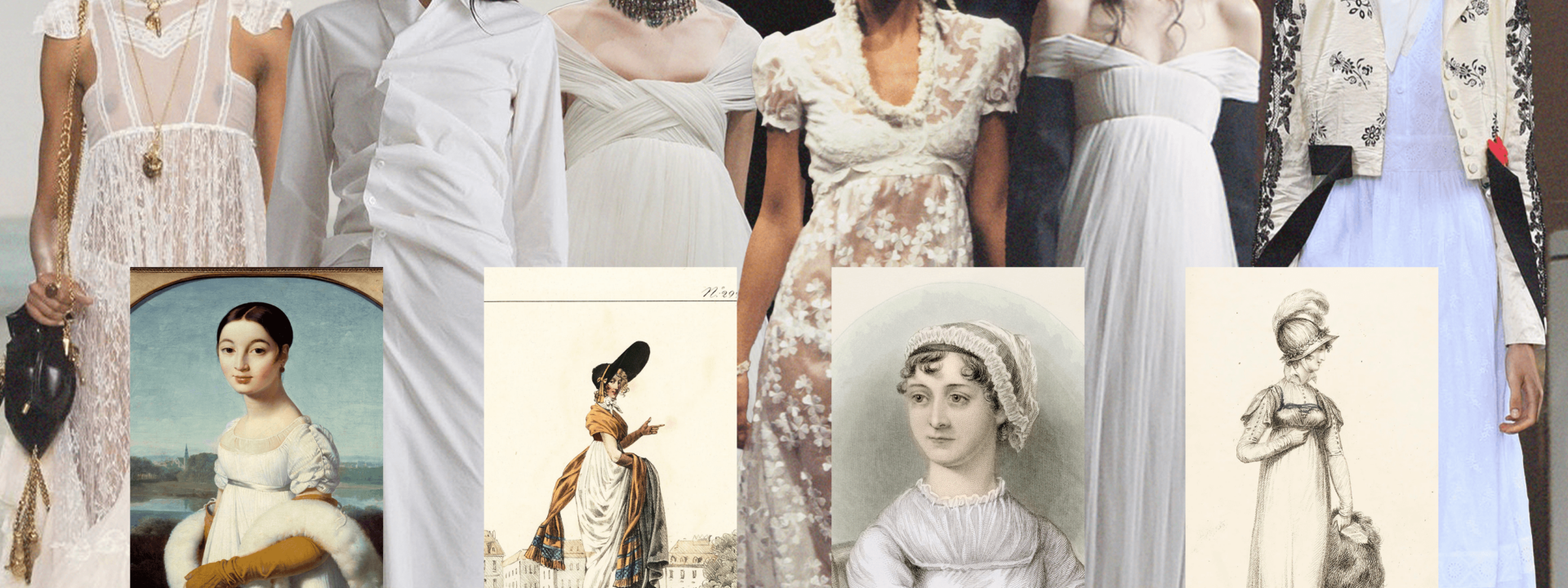 61 Regency-Style Runway Looks Celebrating Jane Austen's Sense and Sensibility